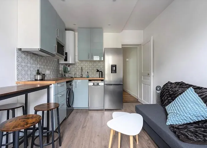 شقة Guestready - Beau Sejour Pres Du Buttes-chaumont باريس